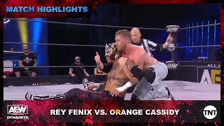 Orange Cassidy and Rey Fenix Show Off in Crazy AEW Match [upl. by Aimaj]