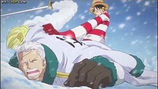 Luffy Vs Smoker amp Tashigi  One Piece 596 Eng Sub HD [upl. by Dunkin]