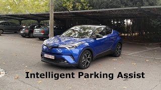 Toyota CHR  Simple Intelligent Parking Assist system  1001cars [upl. by Nonnair]