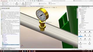 La tuyauterie avec SolidWorks  AS3D [upl. by Artimas]