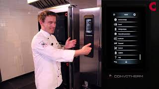 How to use the Convotherm maxx combi oven  Genereal settings [upl. by Yelrac835]