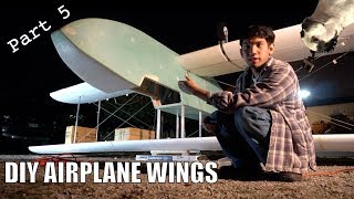 DIY Electric ultralight pt5 Making the Wings [upl. by Battiste]