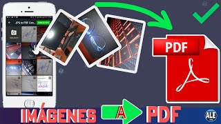 Como Convertir Imagenes a PDF En Celular [upl. by Damas235]