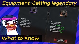 Equipment and how to work towards Legendary  Conquerors Blade New Player Guide [upl. by Davey]