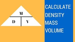 How to find density mass and volume [upl. by Arreic]