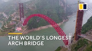 China built world’s longest arch bridge [upl. by Antoni]