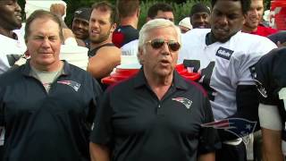 New England Patriots Ice Bucket Challenge [upl. by Dao]