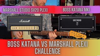 Boss Katana VS Marshall Plexi Challenge [upl. by Ecad]