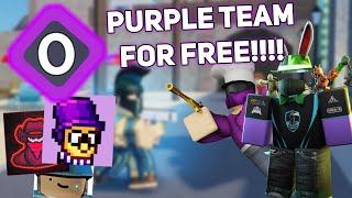 how to get purple team in arsenal  ROBLOX [upl. by Towney]