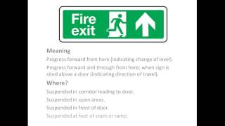 Fire Exit Signs and where to put them a video tutorial [upl. by Silverman429]