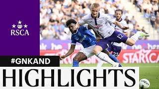 HIGHLIGHTS KRC Genk  RSC Anderlecht  20232024 [upl. by Carlile]