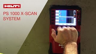 INTRODUCING the Hilti PS 1000 XScan radar detection system [upl. by Siravart764]