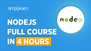 Node JS Full Course  Learn Node JS In 4 Hours  Node JS Tutorial For Beginners  Simplilearn [upl. by Lorilyn440]