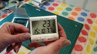 Digital Thermometer amp Hygrometer Unboxing and Review [upl. by Hudgens]