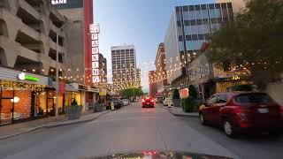 DOWNTOWN CHATTANOOGA SATURDAY EVENING DRIVING TOUR [upl. by Niple313]