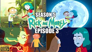 Morty and Planetinas Relationship journey  Season 5 Episode 3 [upl. by Paolina]