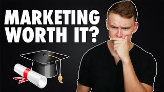 Is a MARKETING DEGREE worth it [upl. by Brodie227]