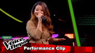 Sanju Moktan quotMayaluquot Blind Audition Performance  The Voice of Nepal S3 [upl. by Havstad195]