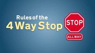 Road Rules 4Way Intersections [upl. by Ezequiel]