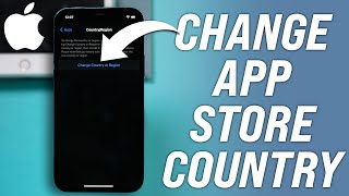 How to Change App Store Country [upl. by Naols]