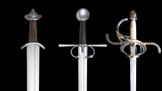 Evolution of swords through the middle ages [upl. by Caldeira397]