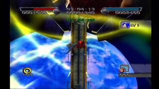 Shadow the Hedgehog Stage 54 Space Gadget Hero Mission no com [upl. by Anoi]