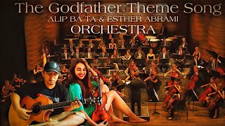 The Godfather Theme Song fingerstyle COVER Alip ba ta feat Esther Abrami  ORCHESTRA [upl. by Arimat498]