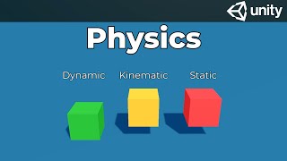 Unity Physics Static Kinematic Dynamic [upl. by Farrow]