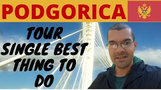 Podgorica Montenegro  Travel tips  Local Tour [upl. by Arehc]