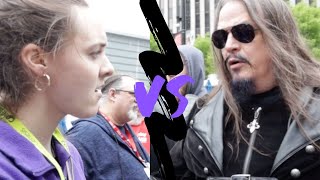 Aron Ra debates with Christians at a Good Friday Event [upl. by Monroe]