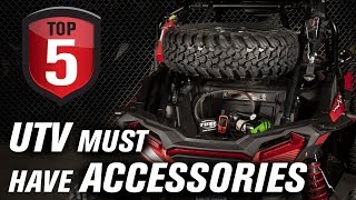 Top 5 UTV Must Have Trail and OffRoad Accessories [upl. by Dilan]