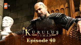 Kurulus Osman Urdu  Season 3  Episode 40 [upl. by Lynnelle]