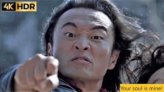 Opening scene Shang Tsung kills Liu Kangs brother  Mortal Kombat 1995 4K HDR [upl. by Ateuqal671]