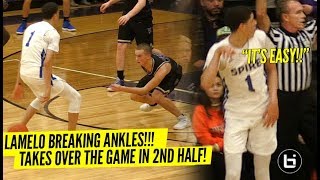 LaMelo Ball BREAKS Defenders ANKLES amp Talks TRASH To Crowd Wins MVP Of Tournament In STYLE [upl. by Ecyla]