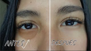 Como eliminar las ojeras en 3 minutos  sin café ni pepino  Camila Pinto [upl. by Talya]