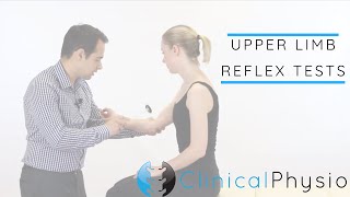 Upper Limb Reflex Tests including Babinski and Clonus  Clinical Physio [upl. by Dustin]