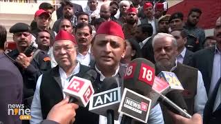 Akhilesh Yadav Hints at SP Joining Congress Bharat Jodo Nyay Yatra in Uttar Pradesh  News9 [upl. by Timrek654]