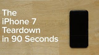 iPhone 7 Teardown in 90 seconds [upl. by Annecorinne]