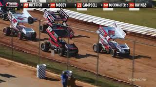 LIVE 410 Sprint Car Heat Races  Lincoln Speedway 3132021 [upl. by Adnawal550]