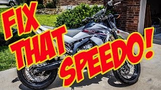 How to Fix Motorcycle Speedometer  SpeedoDRD [upl. by Buttaro]