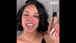 Applying Foundation for Perfect Lightweight Coverage  IL MAKIAGE HowTo Guide [upl. by Corbin]