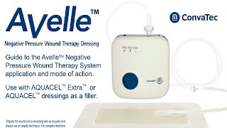 A Guide on How To Use The Avelle™ Negative Pressure Wound Therapy System For Wounds with Depth [upl. by Aihsekal881]