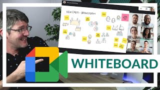 How to use the Whiteboard in Google Meet [upl. by Fidela]