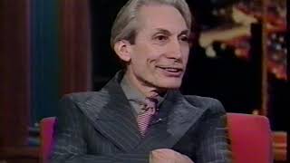 Charlie Watts Interview on LATER with Bob Costas [upl. by Haras]