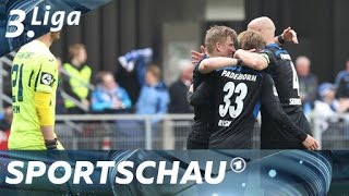 3 Liga Paderborn gewinnt Abstiegsduell gegen Frankfurt  Sportschau [upl. by Manara]