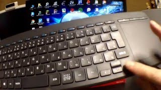 マイクロソフト ワイヤレス キーボード AllinOne Media Keyboard 操作編 [upl. by Ielarol]