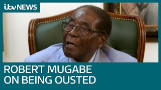 Robert Mugabe tells ITV News Zimbabwe must undo disgrace of military takeover  ITV News [upl. by Aiveneg671]