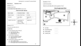 Accommodation Form Student Information IELTS Listening Test [upl. by Llacam722]