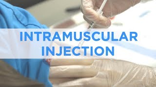 How To Perform an Intramuscular Injection [upl. by Fokos]