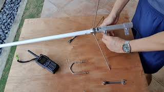 Diamond X50 DualBand antenna Assembly [upl. by Tager]